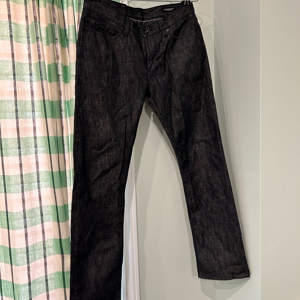 Men's Blue/Black Selvedge Warhol Factory X Levi’s W31xL34 Straight Leg